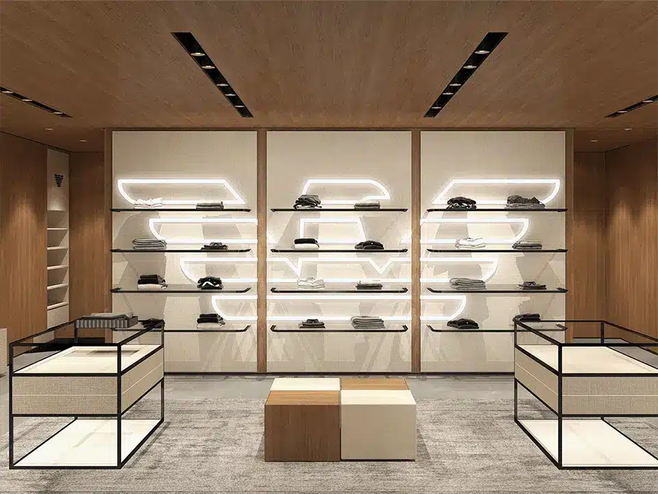 Retail Design for Emporio Armani