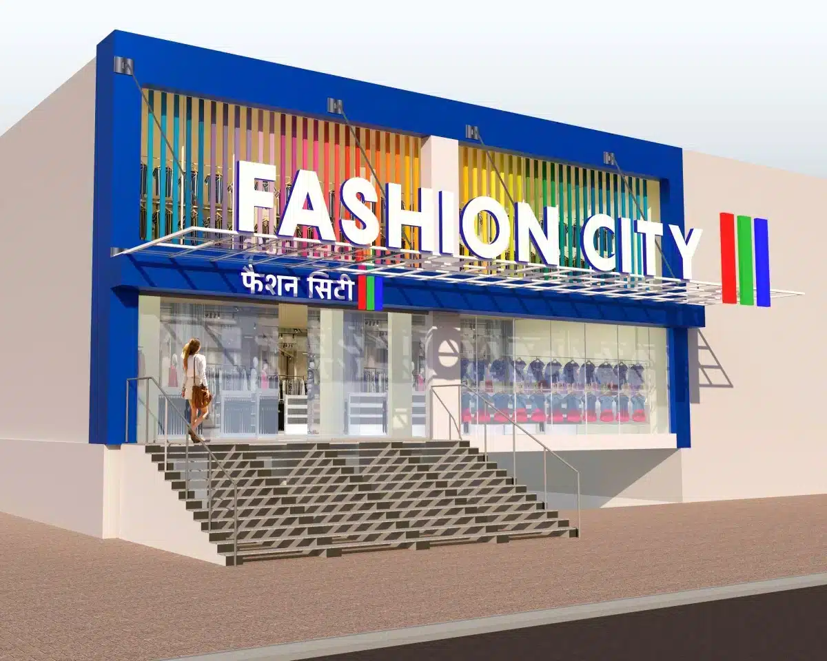 Retail concept design of Fashion City by Shop Pros