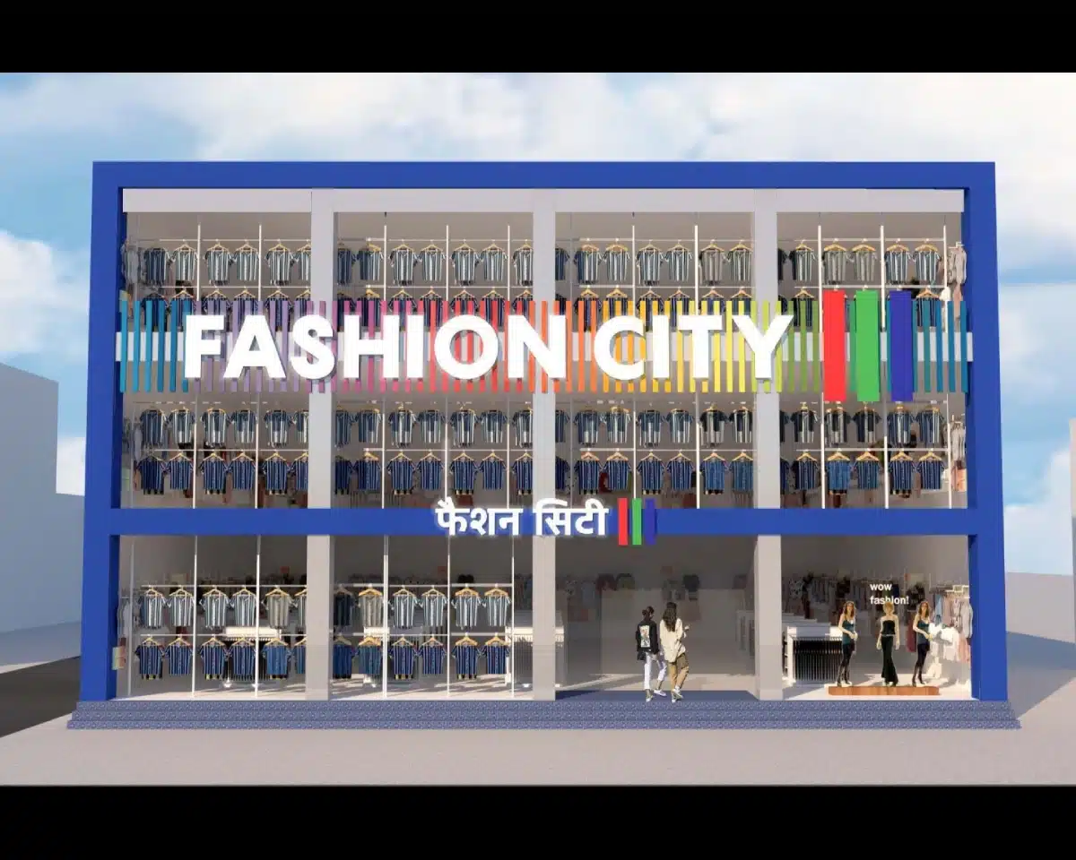 Retail concept design of Fashion City by Shop Pros